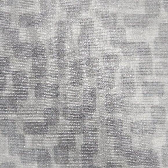 Hickey Freeman Men's Gray Patterned Golf Polo Shirt L/G Polyester Spandex - Picture 10 of 12